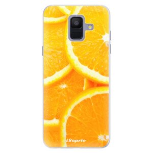 Silikonové pouzdro iSaprio - Orange 10 - Samsung Galaxy A6