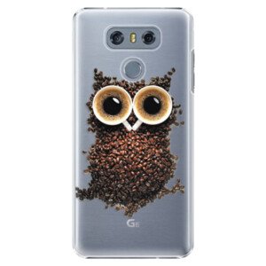 Plastové pouzdro iSaprio - Owl And Coffee - LG G6 (H870)