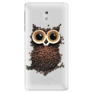 Plastové pouzdro iSaprio - Owl And Coffee - Nokia 3