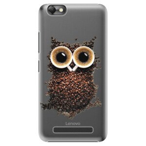 Plastové pouzdro iSaprio - Owl And Coffee - Lenovo Vibe C