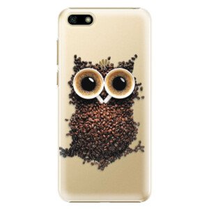 Plastové pouzdro iSaprio - Owl And Coffee - Huawei Y5 2018