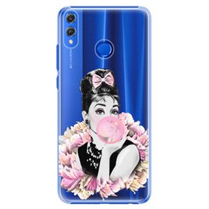 Plastové pouzdro iSaprio - Pink Bubble - Huawei Honor 8X