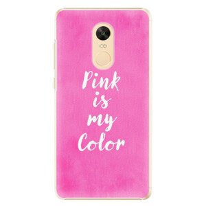Plastové pouzdro iSaprio - Pink is my color - Xiaomi Redmi Note 4X
