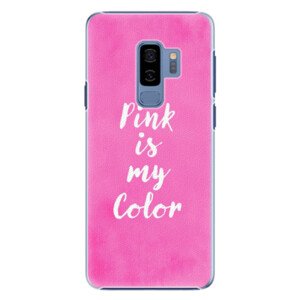 Plastové pouzdro iSaprio - Pink is my color - Samsung Galaxy S9 Plus