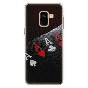 Plastové pouzdro iSaprio - Poker - Samsung Galaxy A8 2018