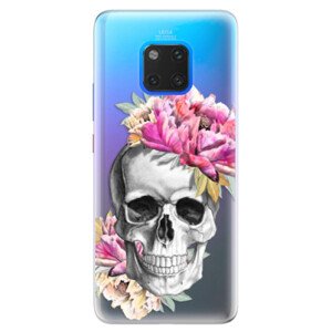 Silikonové pouzdro iSaprio - Pretty Skull - Huawei Mate 20 Pro