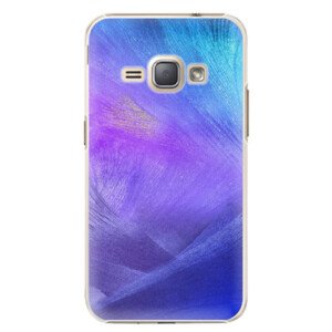 Plastové pouzdro iSaprio - Purple Feathers - Samsung Galaxy J1 2016