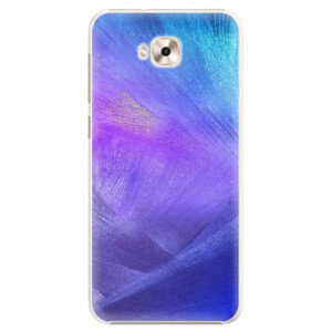 Plastové pouzdro iSaprio - Purple Feathers - Asus ZenFone 4 Selfie ZD553KL
