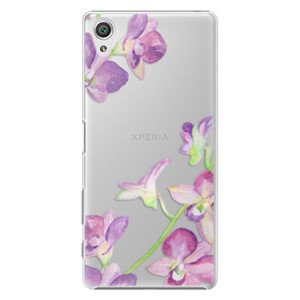 Plastové pouzdro iSaprio - Purple Orchid - Sony Xperia X