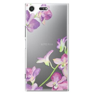 Plastové pouzdro iSaprio - Purple Orchid - Sony Xperia XZ Premium