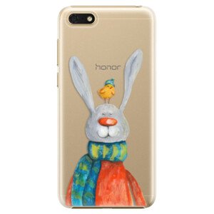 Plastové pouzdro iSaprio - Rabbit And Bird - Huawei Honor 7S