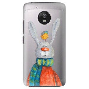 Plastové pouzdro iSaprio - Rabbit And Bird - Lenovo Moto G5