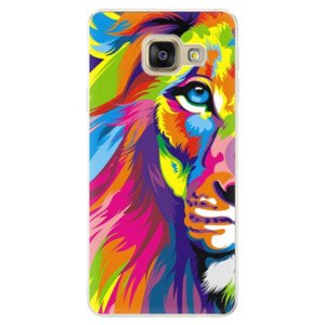 Silikonové pouzdro iSaprio - Rainbow Lion - Samsung Galaxy A5 2016
