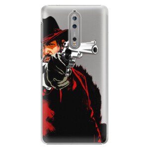 Plastové pouzdro iSaprio - Red Sheriff - Nokia 8
