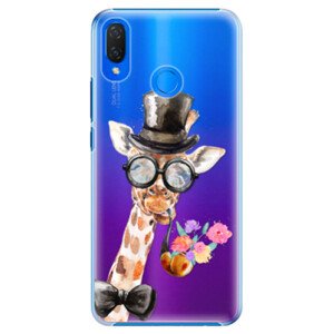 Plastové pouzdro iSaprio - Sir Giraffe - Huawei Nova 3i