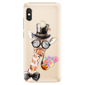 Plastové pouzdro iSaprio - Sir Giraffe - Xiaomi Redmi Note 5