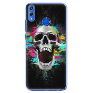 Plastové pouzdro iSaprio - Skull in Colors - Huawei Honor 8X