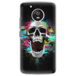 Plastové pouzdro iSaprio - Skull in Colors - Lenovo Moto G5