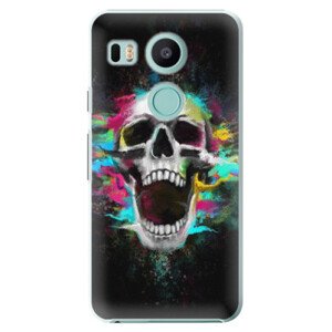 Plastové pouzdro iSaprio - Skull in Colors - LG Nexus 5X