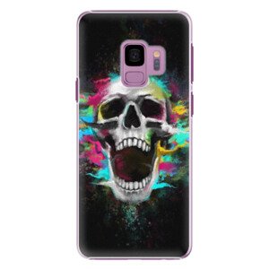 Plastové pouzdro iSaprio - Skull in Colors - Samsung Galaxy S9