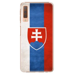 Plastové pouzdro iSaprio - Slovakia Flag - Samsung Galaxy A7 (2018)