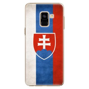 Plastové pouzdro iSaprio - Slovakia Flag - Samsung Galaxy A8 2018