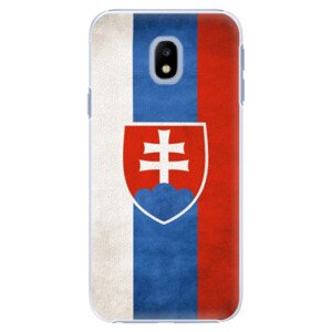 Plastové pouzdro iSaprio - Slovakia Flag - Samsung Galaxy J3 2017