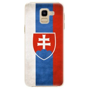 Plastové pouzdro iSaprio - Slovakia Flag - Samsung Galaxy J6
