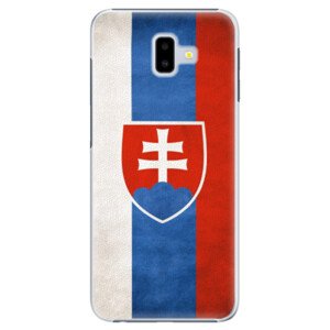 Plastové pouzdro iSaprio - Slovakia Flag - Samsung Galaxy J6+