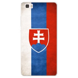 Silikonové pouzdro iSaprio - Slovakia Flag - Huawei Ascend P8 Lite