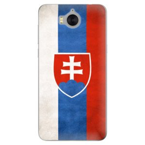 Silikonové pouzdro iSaprio - Slovakia Flag - Huawei Y5 2017 / Y6 2017