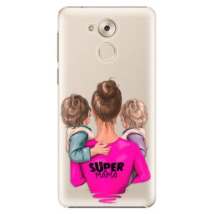 Plastové pouzdro iSaprio - Super Mama - Two Boys - Huawei Nova Smart