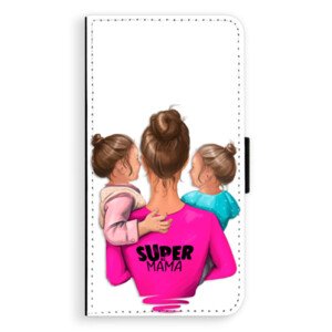 Flipové pouzdro iSaprio - Super Mama - Two Girls - Sony Xperia XZ