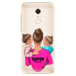 Plastové pouzdro iSaprio - Super Mama - Two Girls - Xiaomi Redmi 5 Plus