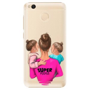 Plastové pouzdro iSaprio - Super Mama - Two Girls - Xiaomi Redmi 4X