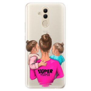 Silikonové pouzdro iSaprio - Super Mama - Two Girls - Huawei Mate 20 Lite