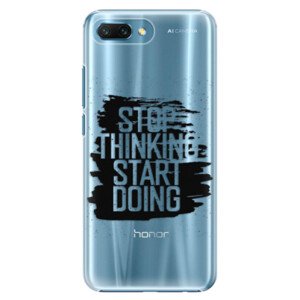 Plastové pouzdro iSaprio - Start Doing - black - Huawei Honor 10