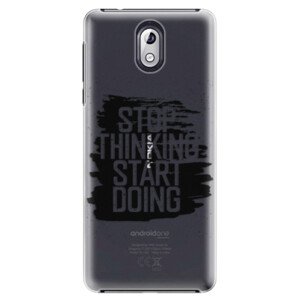 Plastové pouzdro iSaprio - Start Doing - black - Nokia 3.1