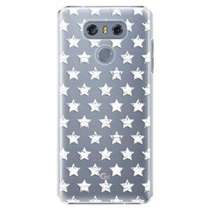 Plastové pouzdro iSaprio - Stars Pattern - white - LG G6 (H870)