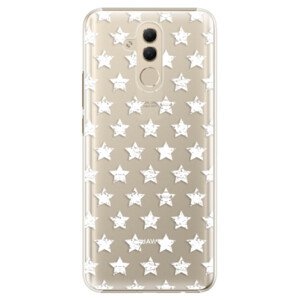 Plastové pouzdro iSaprio - Stars Pattern - white - Huawei Mate 20 Lite