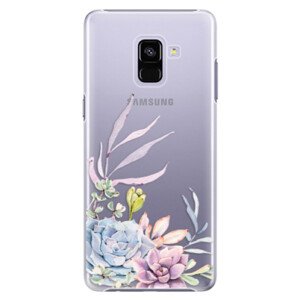 Plastové pouzdro iSaprio - Succulent 01 - Samsung Galaxy A8+