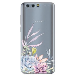 Silikonové pouzdro iSaprio - Succulent 01 - Huawei Honor 9