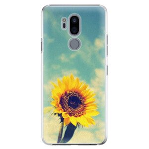 Plastové pouzdro iSaprio - Sunflower 01 - LG G7