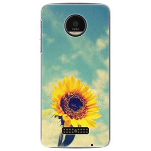 Plastové pouzdro iSaprio - Sunflower 01 - Lenovo Moto Z
