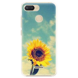 Plastové pouzdro iSaprio - Sunflower 01 - Xiaomi Redmi 6