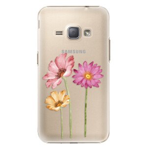 Plastové pouzdro iSaprio - Three Flowers - Samsung Galaxy J1 2016