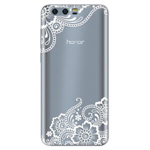 Silikonové pouzdro iSaprio - White Lace 02 - Huawei Honor 9