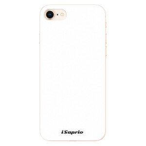 Odolné silikonové pouzdro iSaprio - 4Pure - bílý - iPhone 8