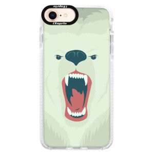Silikonové pouzdro Bumper iSaprio - Angry Bear - iPhone 8