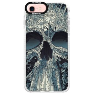 Silikonové pouzdro Bumper iSaprio - Abstract Skull - iPhone 7